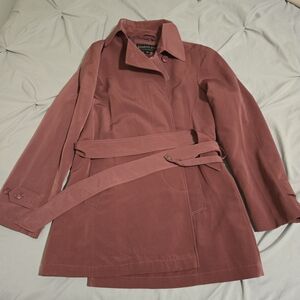 🌁London Fog Mauve Trench Coat